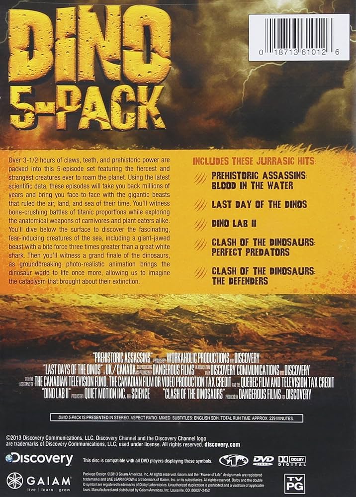 その他 Dino 5 Pack [DVD] その他 Dino 5 Pack [DVD] $_57.JPG?set_id=880000500F